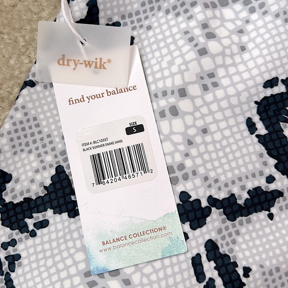 Balance Collection Small. Lack Snake Pattern Tights - Picture 6 of 8